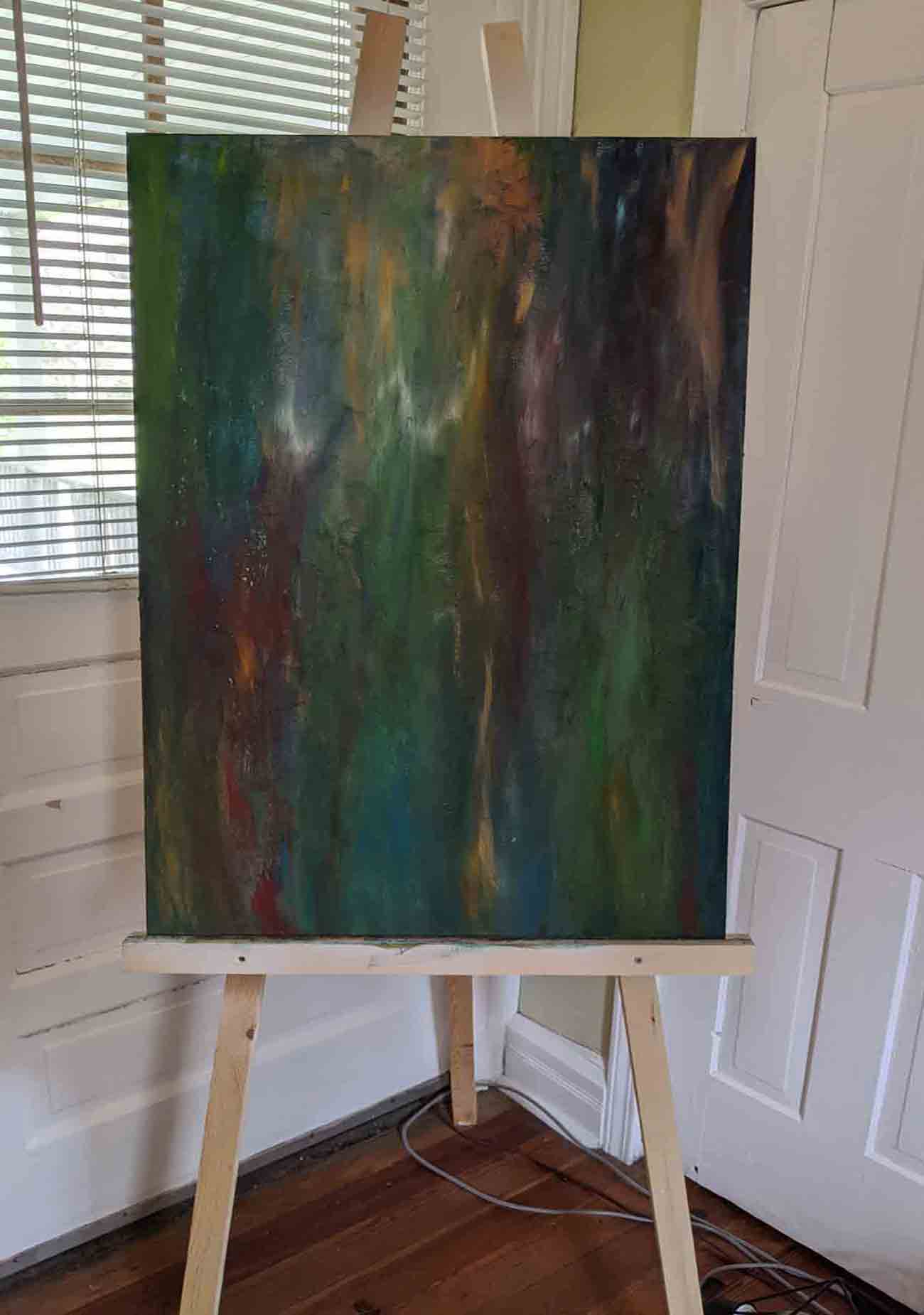Abstract painting by Devon